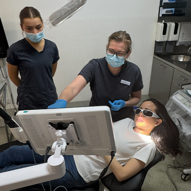 Led by Dr Brittany Shearn, our clinic is all about delivering exceptional care in a relaxed, welcoming environment. Her approach is friendly, fun, and always professional with a strong focus on creating confident smiles and positive experiences.