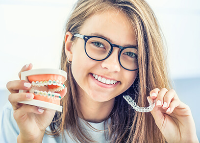 Clear aligners vs braces