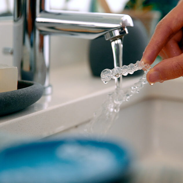Keep your aligners  clear and comfortable 